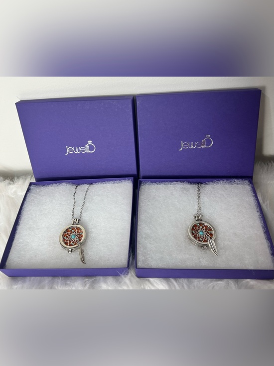 Jewelry - Dreamcatcher Pendant Necklace for Essential Oils